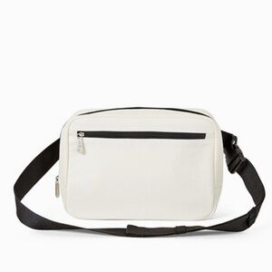 Thirty One Classic Sling Bag White black NWT